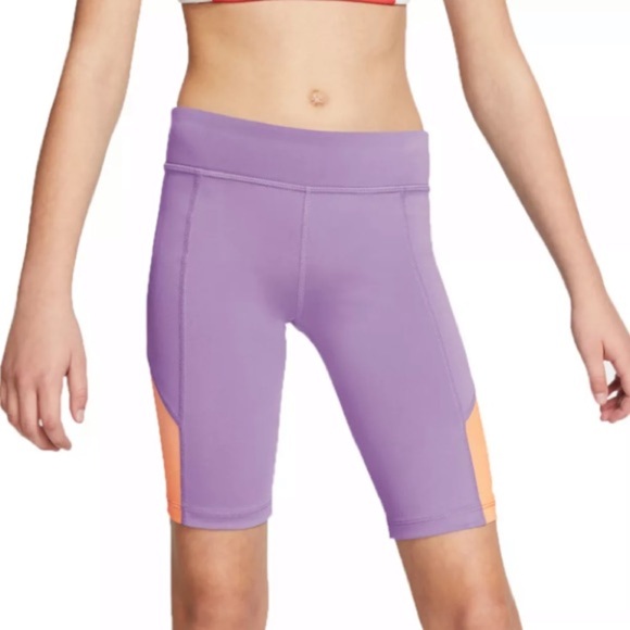 Girls Nike Bike Shorts NWT - Picture 1 of 7